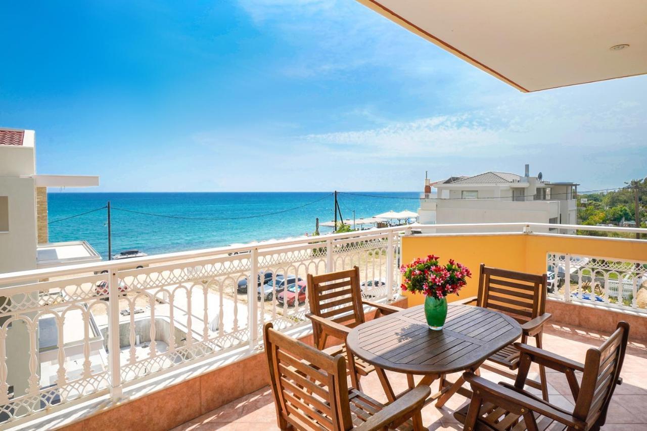 Konstantinos Beach 1 利迈纳里亚 外观 照片