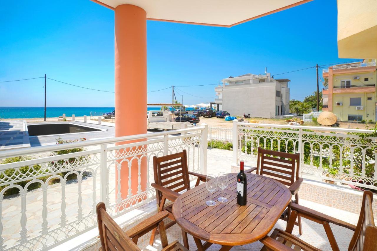 Konstantinos Beach 1 利迈纳里亚 外观 照片